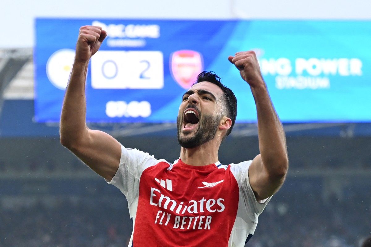 Angleterre: Arsenal bat Leicester (2-0) d'un doublé de l'entrant Merino