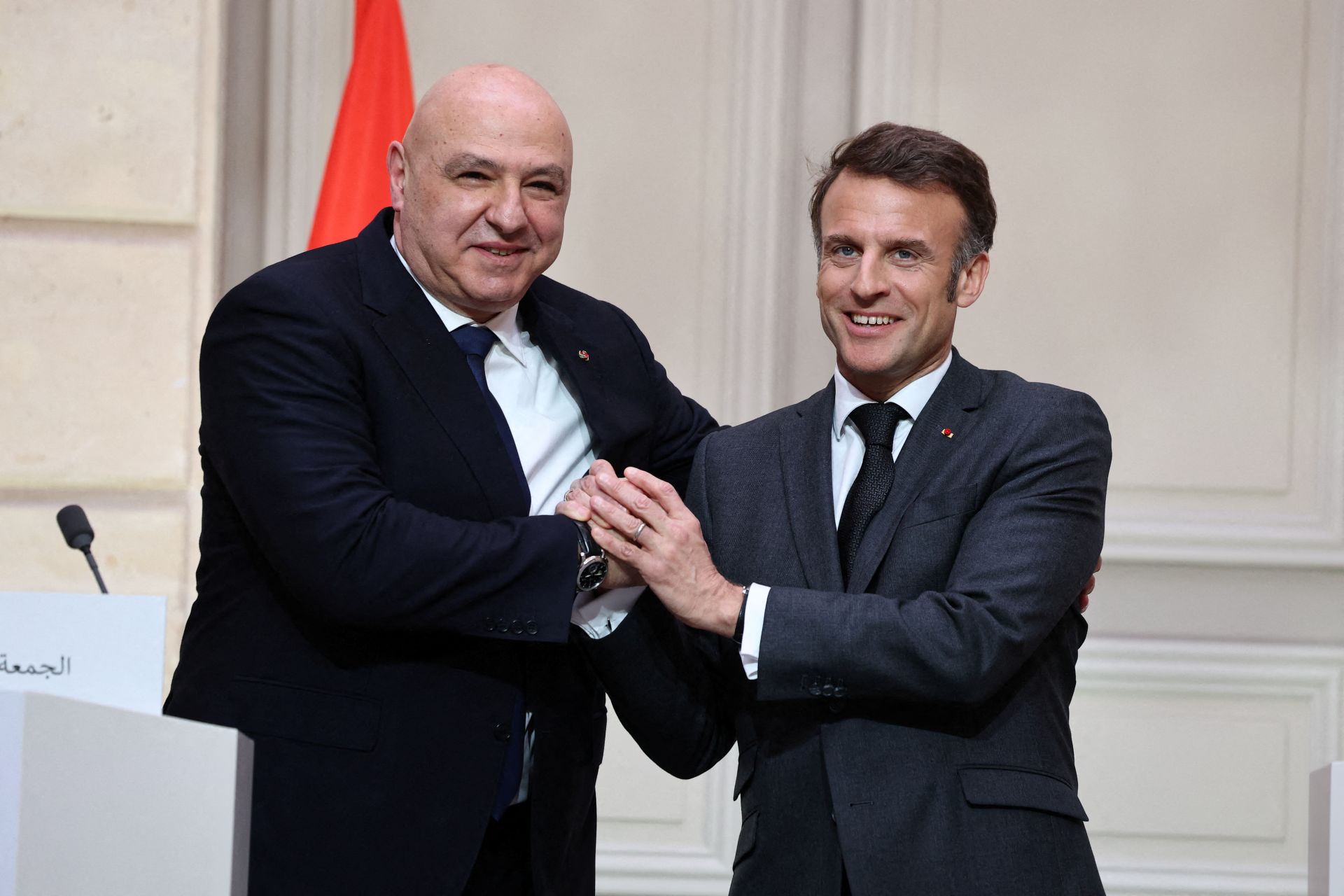 L’avenir de la Finul au cœur d’un entretien entre Joseph Aoun et Emmanuel Macron