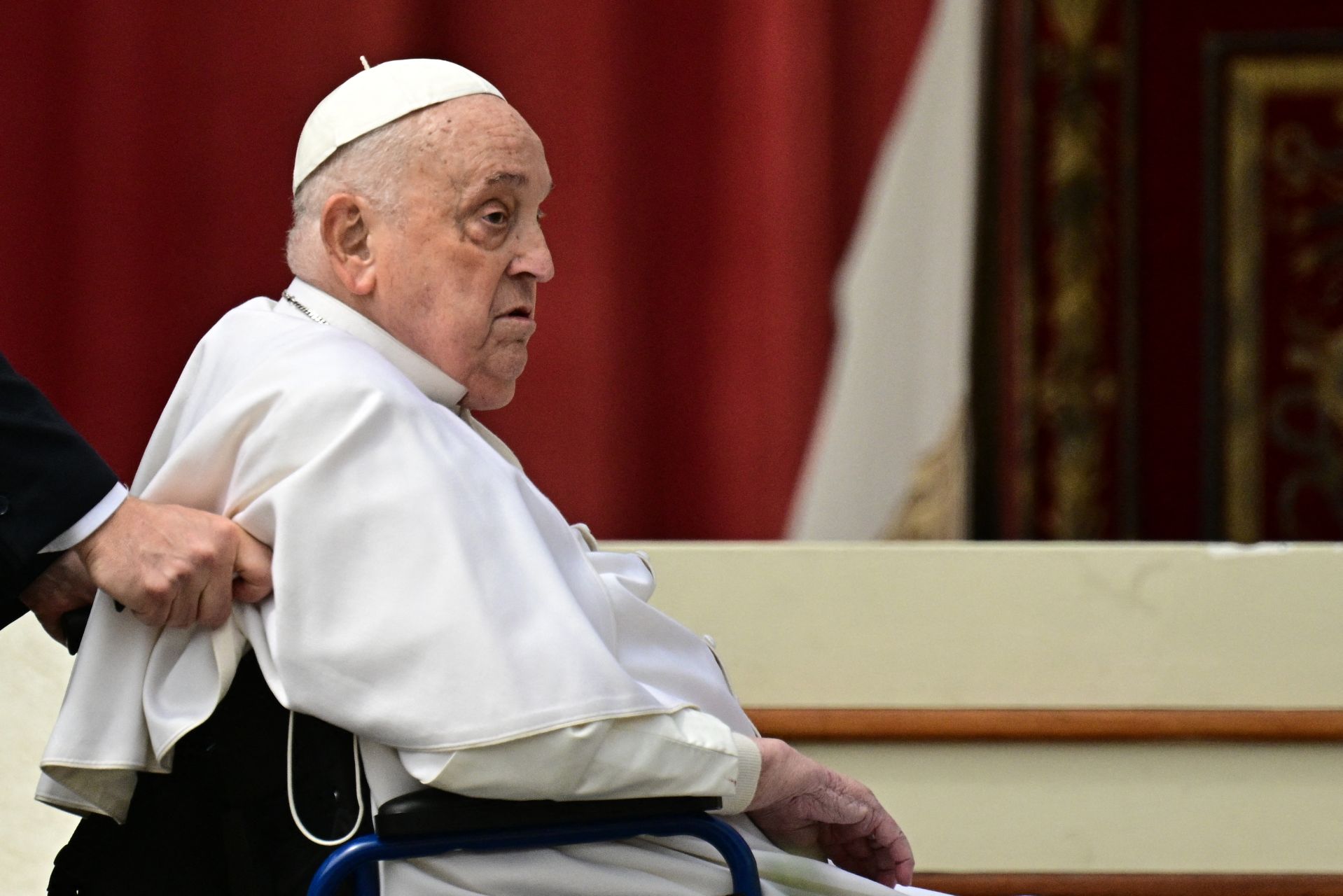Le pape a reçu JD Vance au Vatican pendant \