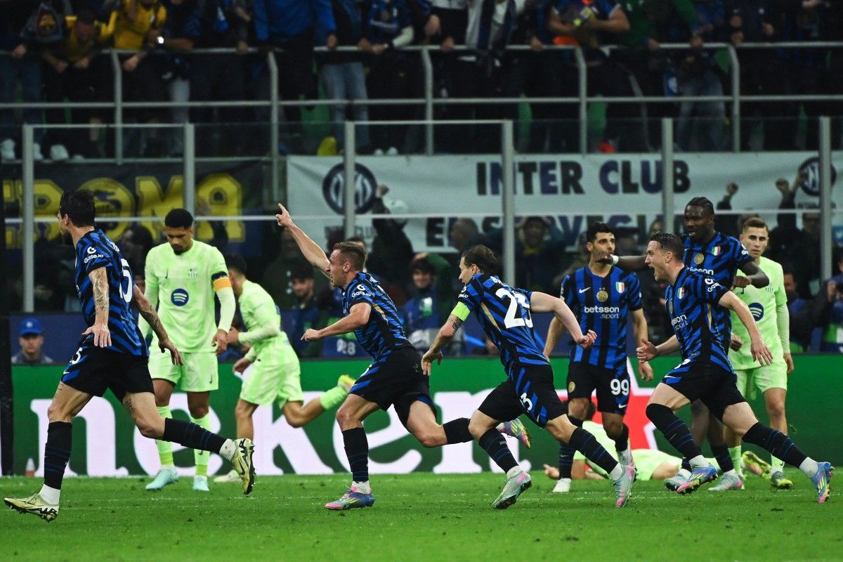 C1: l'Inter fait perdre la boule au Barça et décroche sa finale