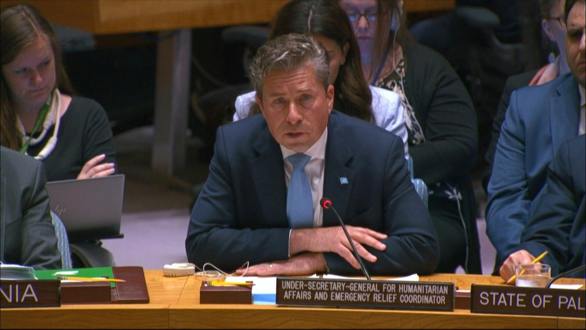 Gaza: un responsable de l'ONU s'emporte face à l'inaction du Conseil de sécurité