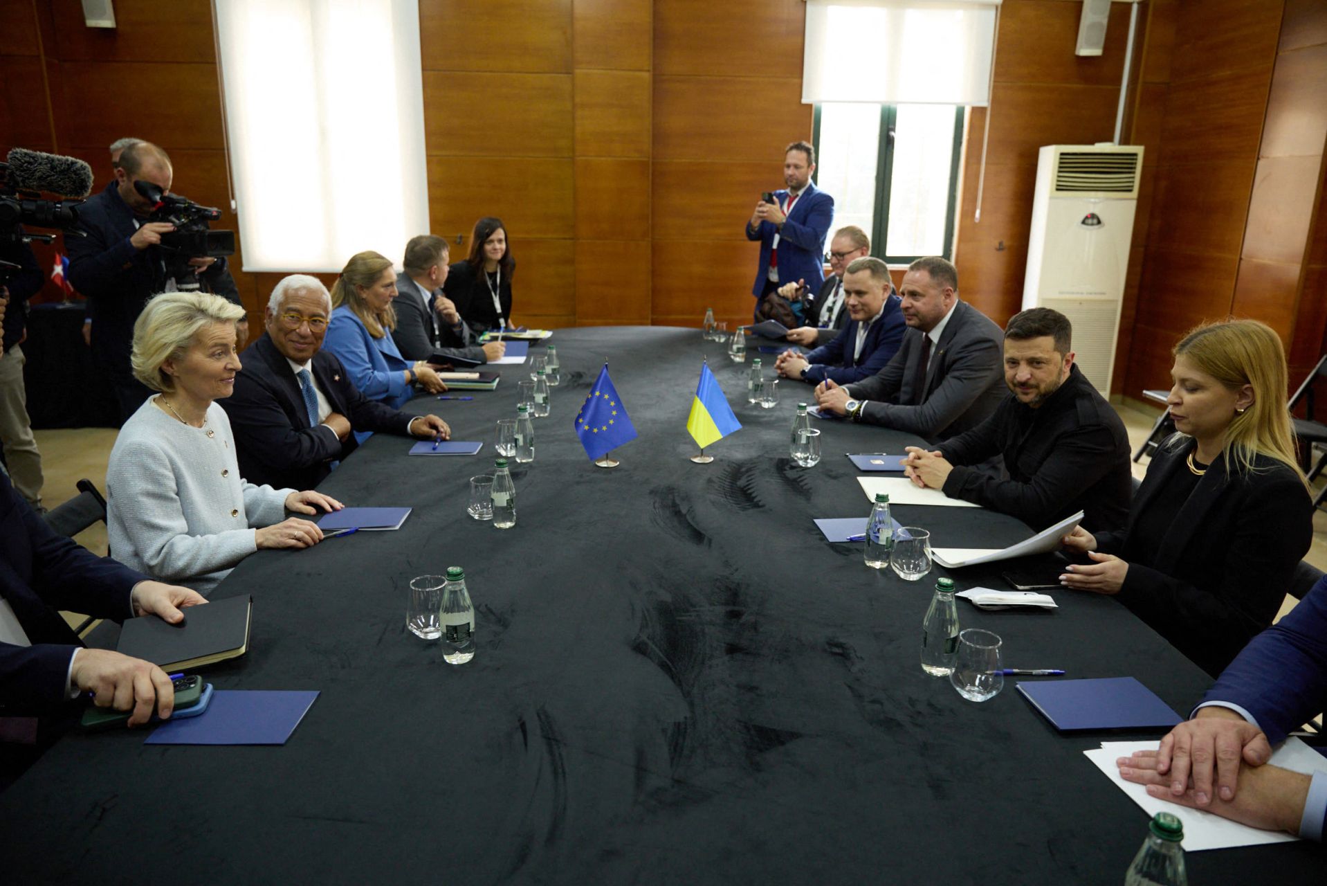 Des dirigeants européens avec Zelensky à Washington