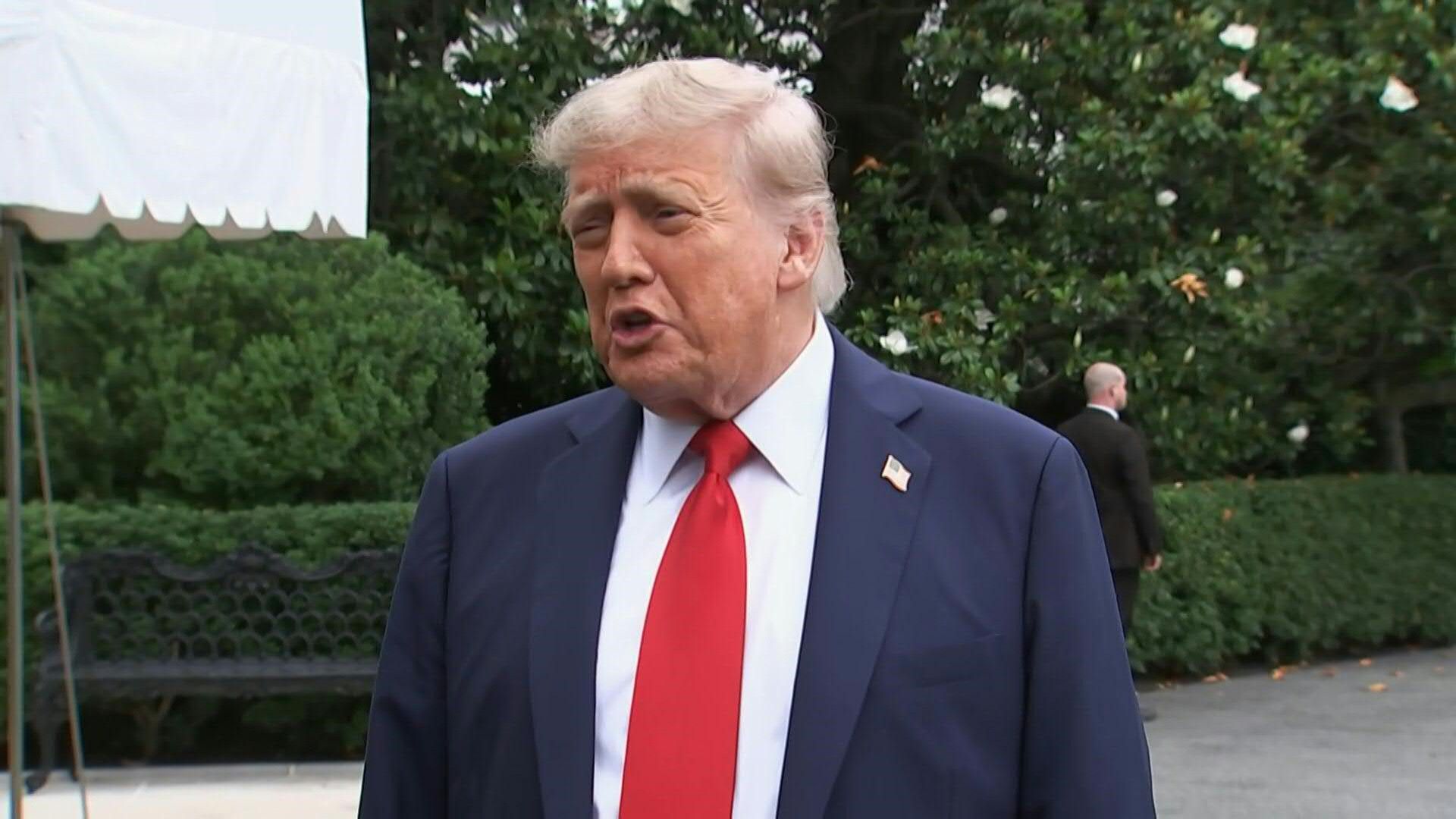 Donald Trump demande à l'Iran et à Israël de trouver un accord