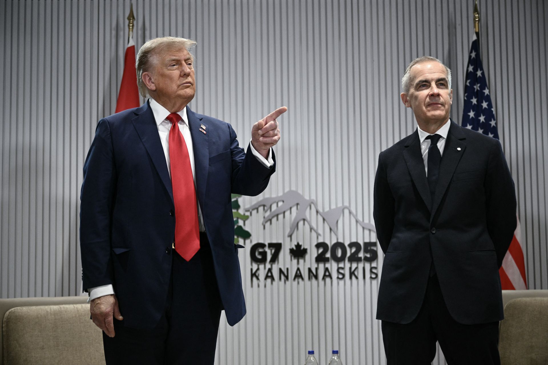Au G7, Trump maintient la pression sur l'Iran