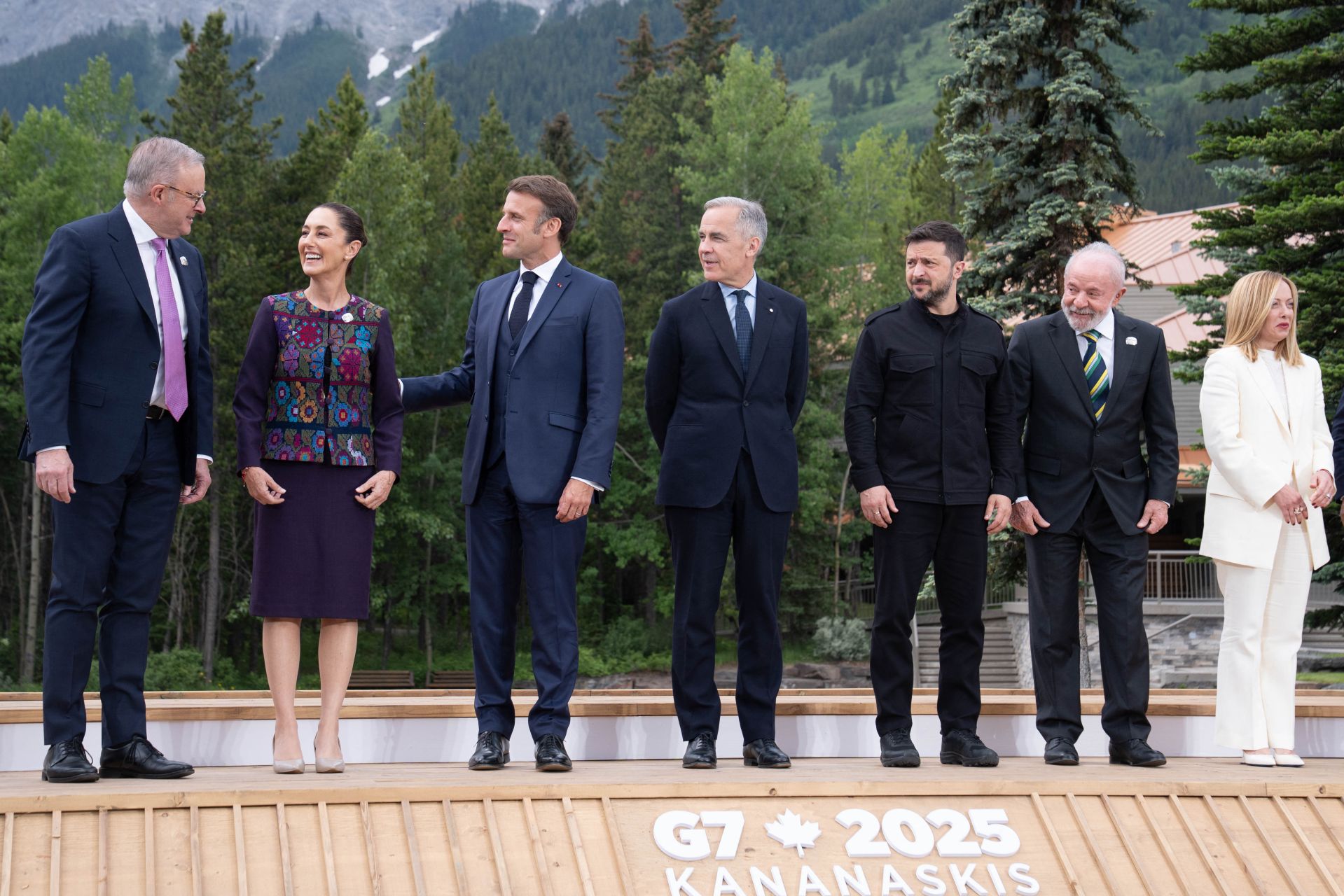 Le G7 se contente du mininum sur l'Ukraine après le départ de Trump