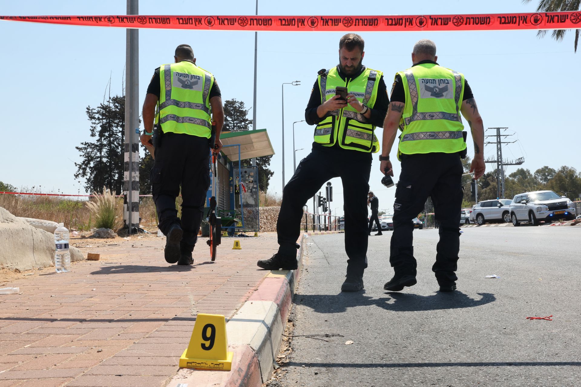 Israël : attaque à la voiture-bélier près de Kfar Yona, huit blessés