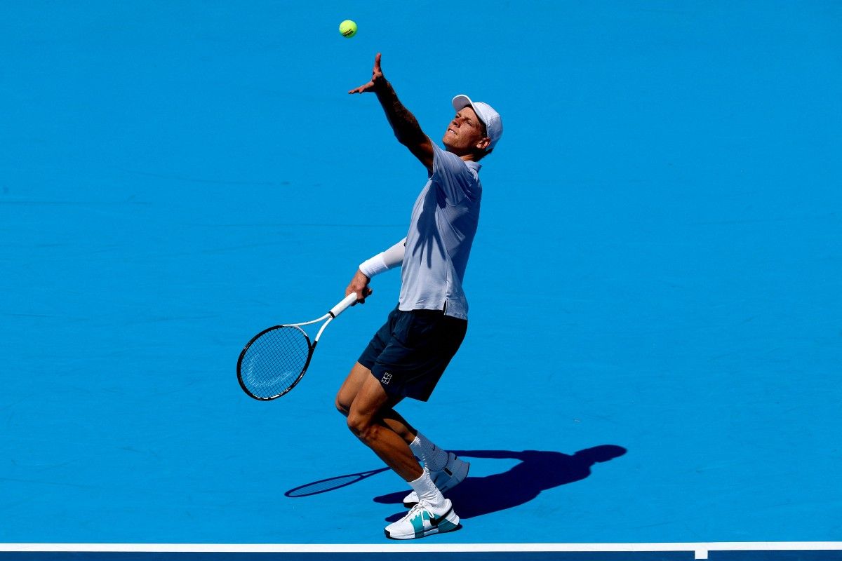 Tennis: Victoire facile de Sinner à Cincinnati dans son premier match depuis Wimbledon
