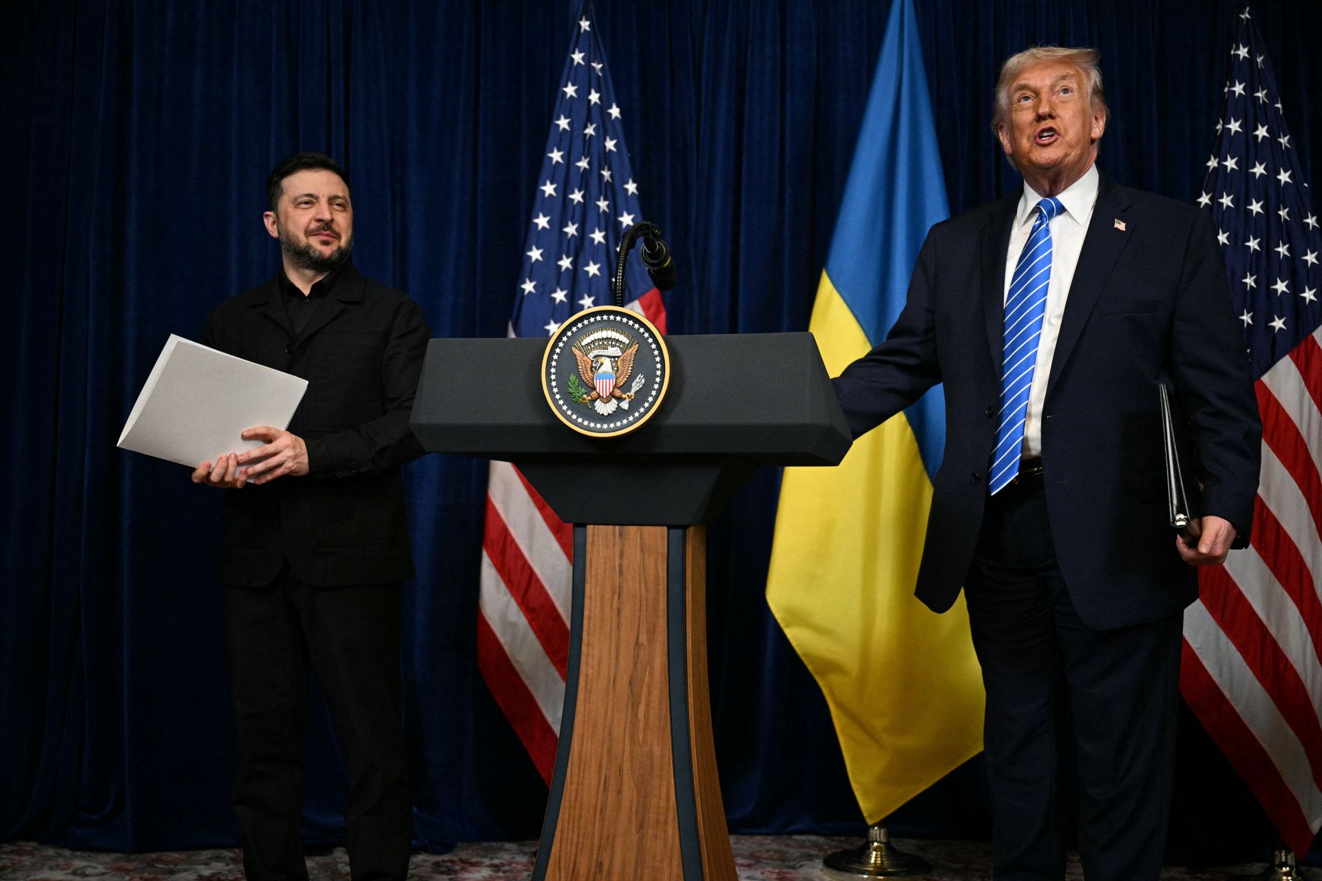 Ukraine: Trump se dit plus près que jamais d'un accord, sans annoncer de percée