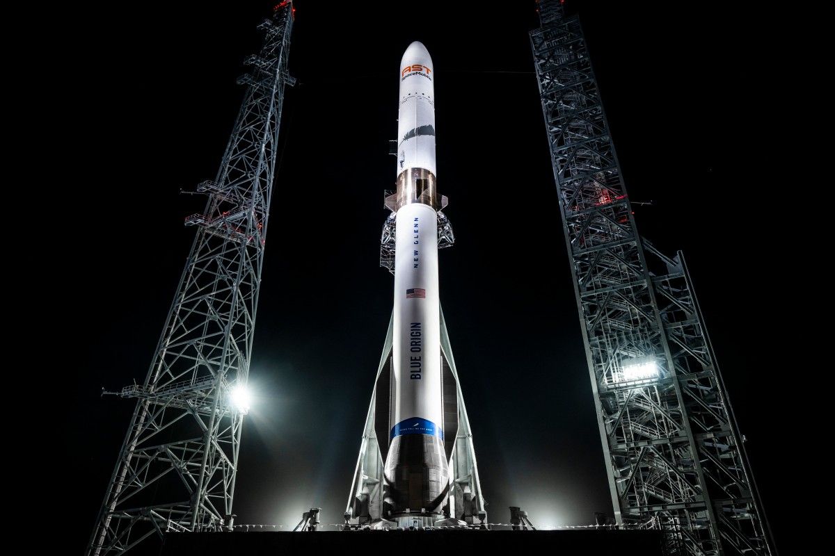 Nouveau lancement de la puissante fusée New Glenn de Jeff Bezos