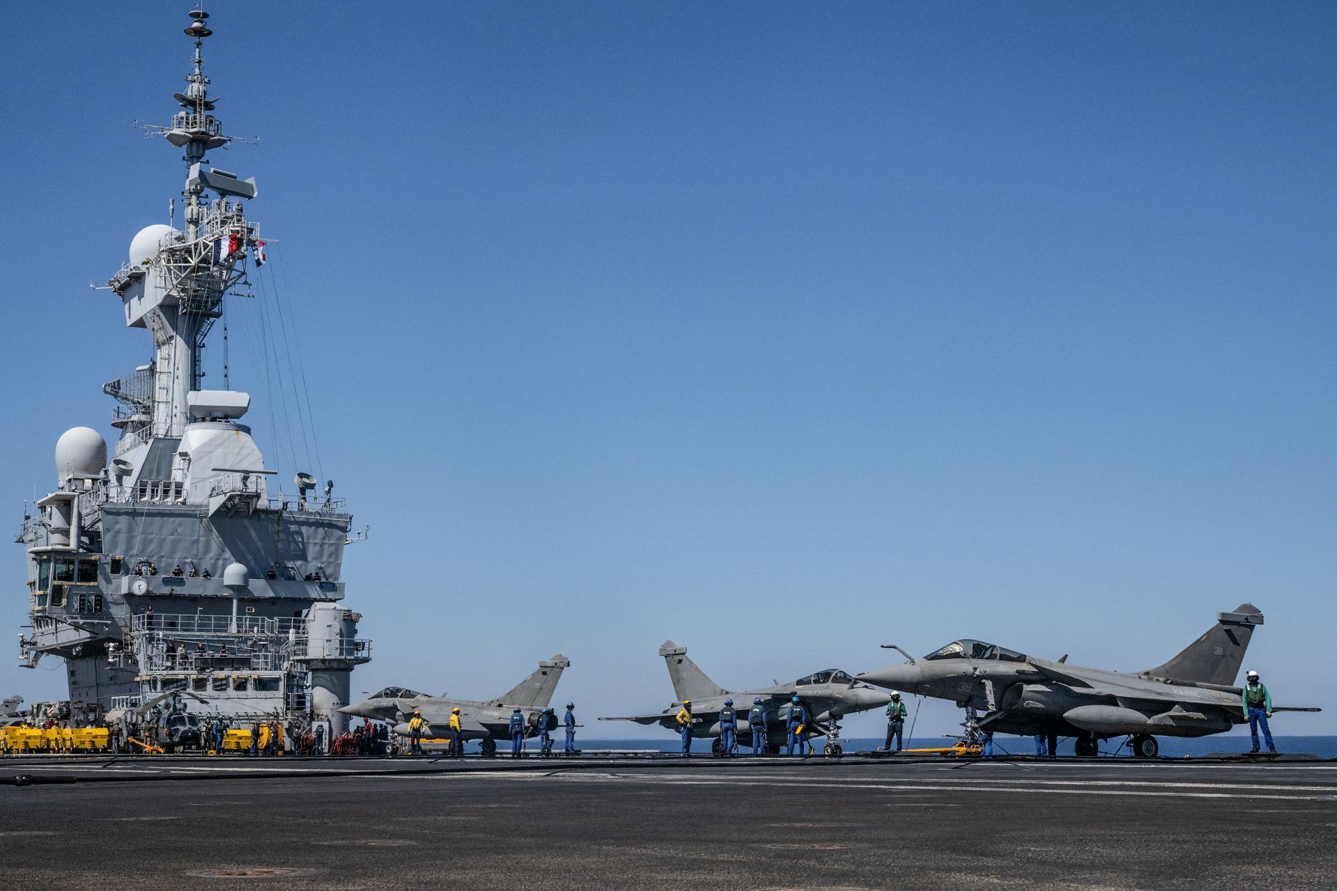 Dans le Golfe, le «mur de missiles» de la chasse française contre les drones iraniens