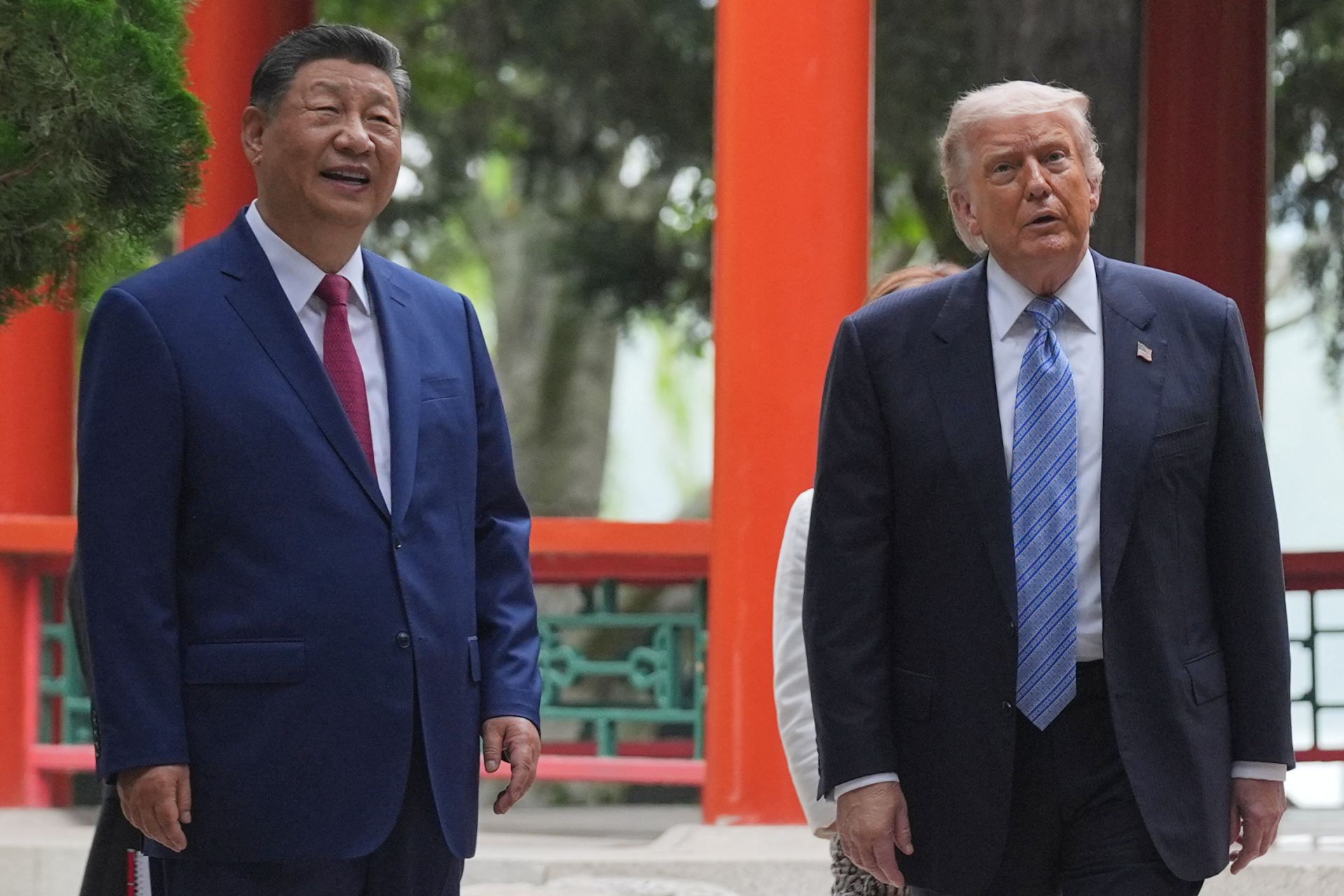 À Pékin, Trump revendique des accords commerciaux «fantastiques»
