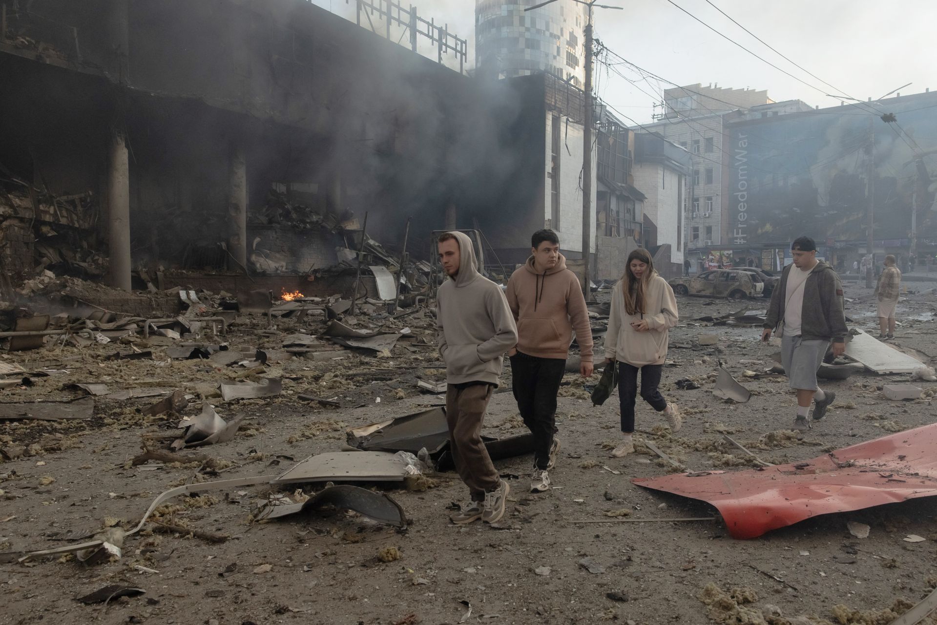 Moscou lance une attaque combinée d'envergure sur Kiev et le centre de l'Ukraine