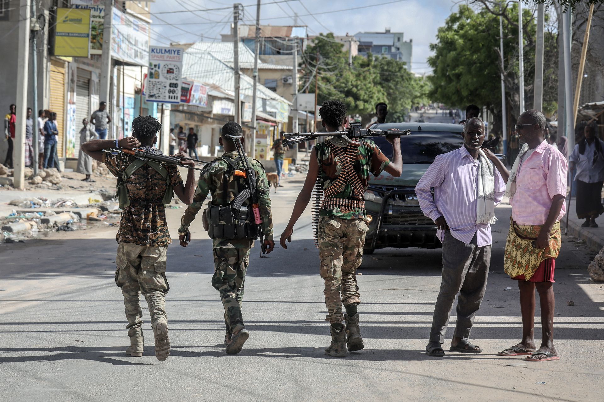 Crise politique en Somalie: longues heures d'intenses combats à Mogadiscio
