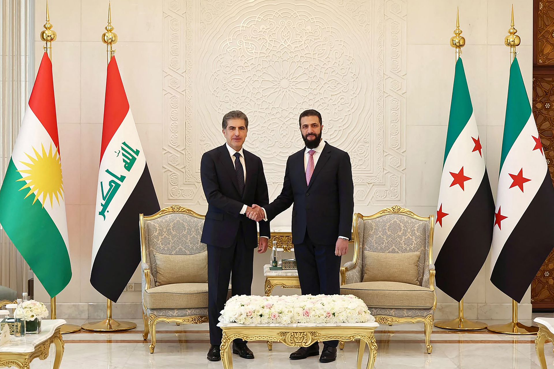 Le président du Kurdistan autonome en Syrie pour discuter de l'intégration des Kurdes