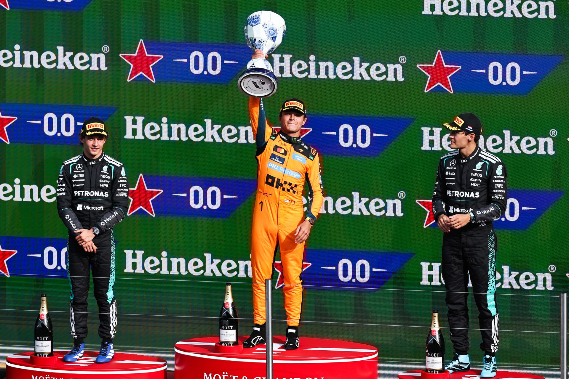 F1: le Britannique Lando Norris (McLaren) remporte l'ultime GP des Pays-Bas