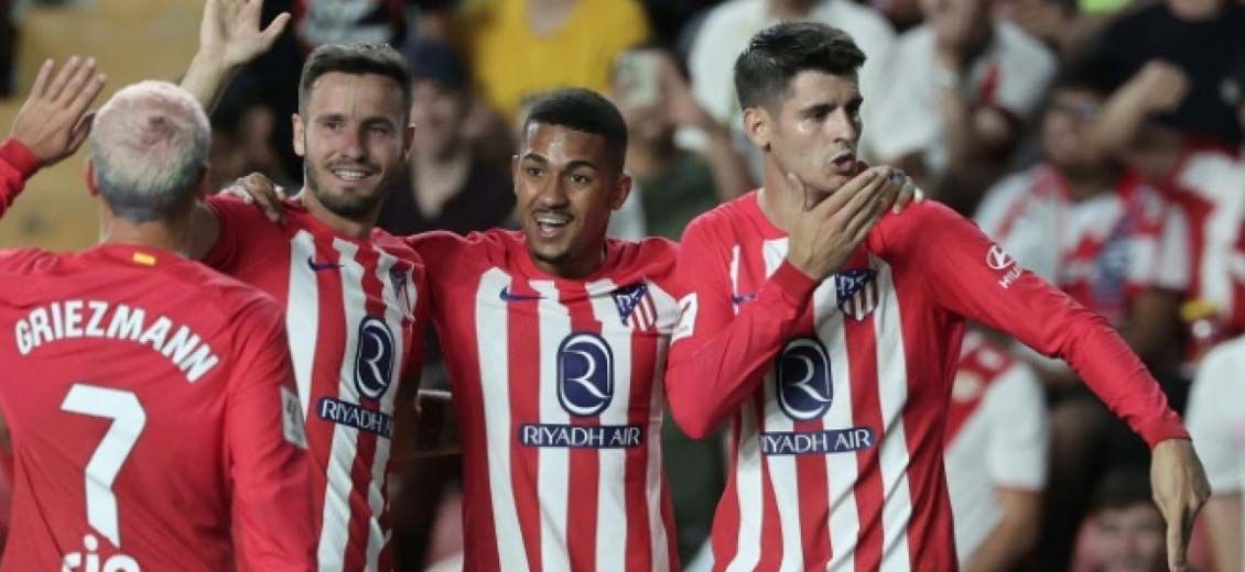 L'Atlético atomise le Rayo 7-0 dans le derby de Madrid