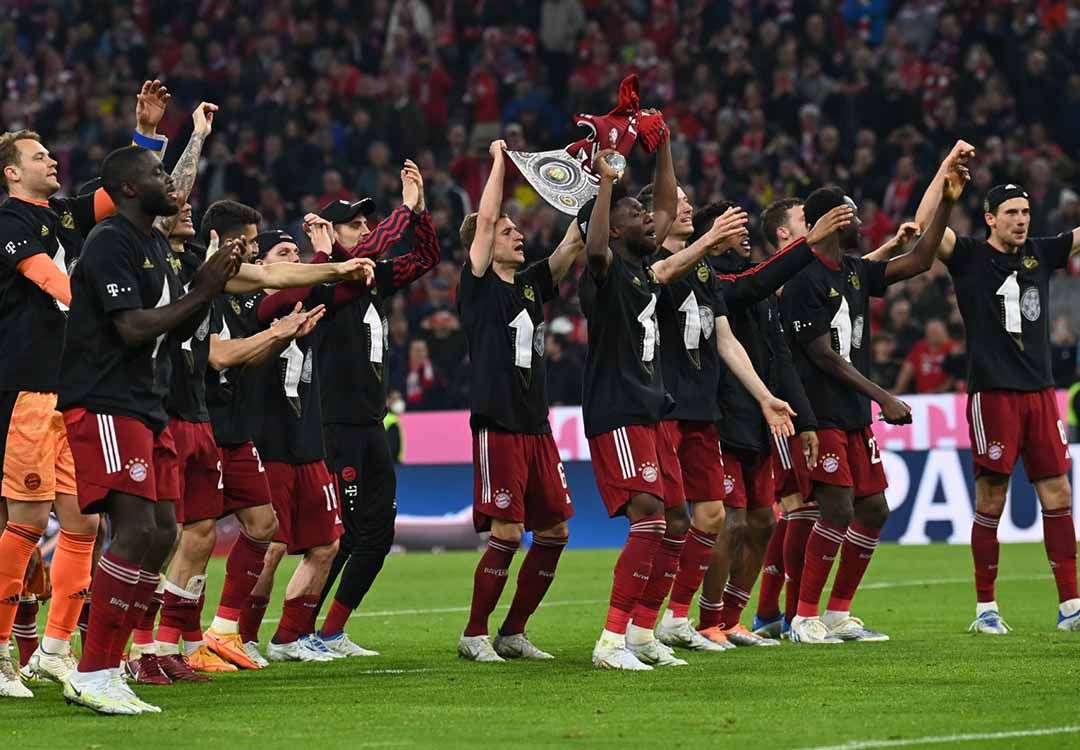 Le Bayern champion d’Allemagne pour la dixième fois consécutive