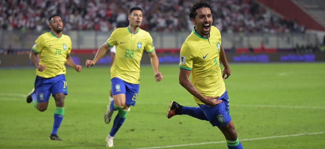 Football : Marquinhos offre la victoire au Brésil contre le Pérou