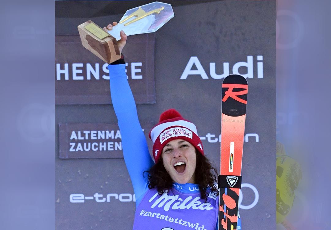 Brignone et Hütter partagent la victoire au Super-G de Garmisch