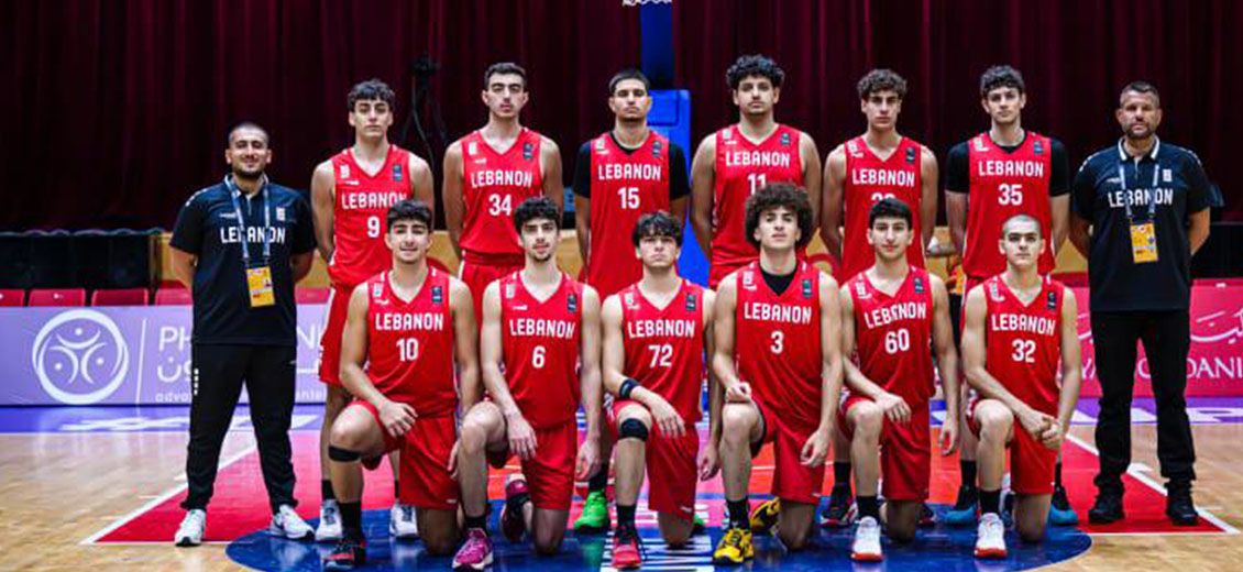 Basket - Championnat d'Asie (U18): le Liban démarre en force face à Taipei Chinois