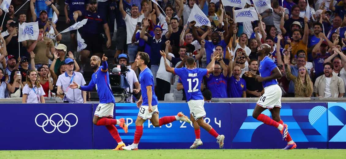 JO-2024: la France lance idéalement son tournoi en terrassant les Etats-Unis 3-0