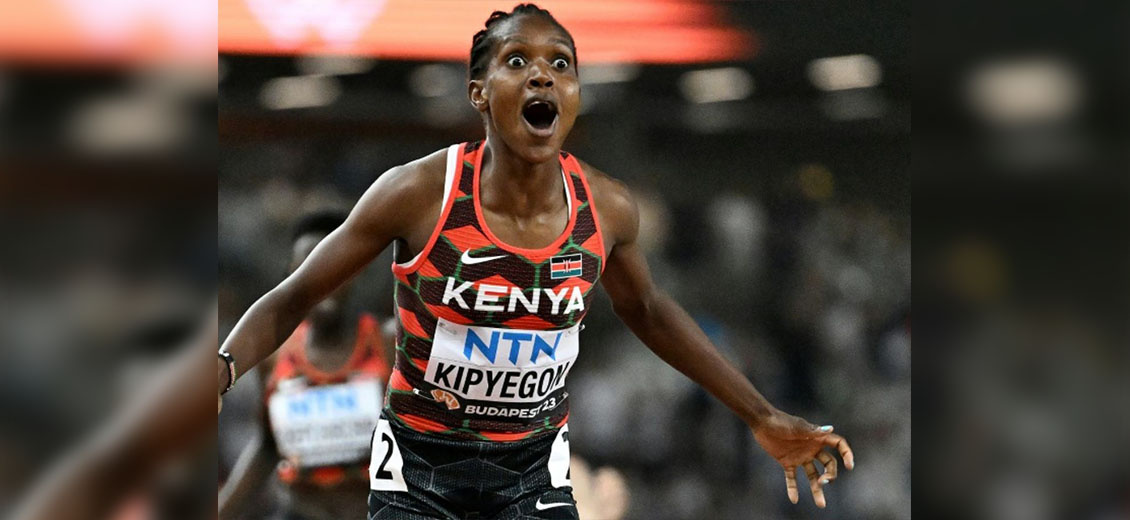 Mondiaux d'athlétisme: le phénomène Kipyegon, le show Tamberi