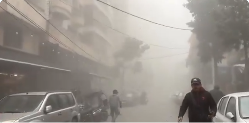 Frappes israéliennes violentes et simultanées sur Beyrouth, le Sud et la Békaa