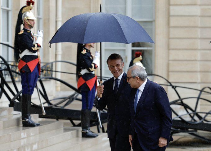 Déclaration conjointe France-Liban à l'issue de la visite de Nawaf Salam à l'Élysée
