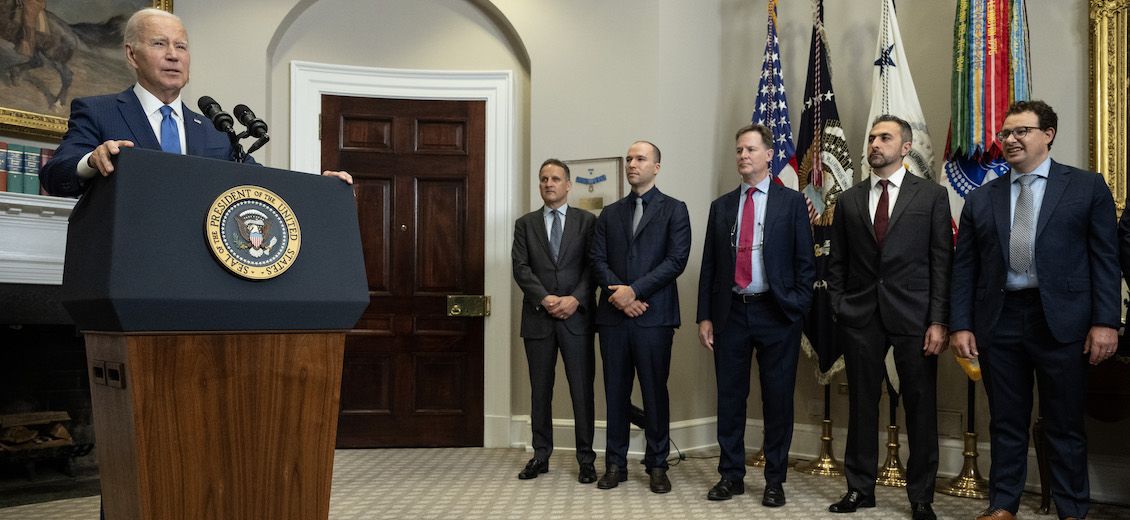 Biden rencontre les géants de la tech, l'IA dans le viseur