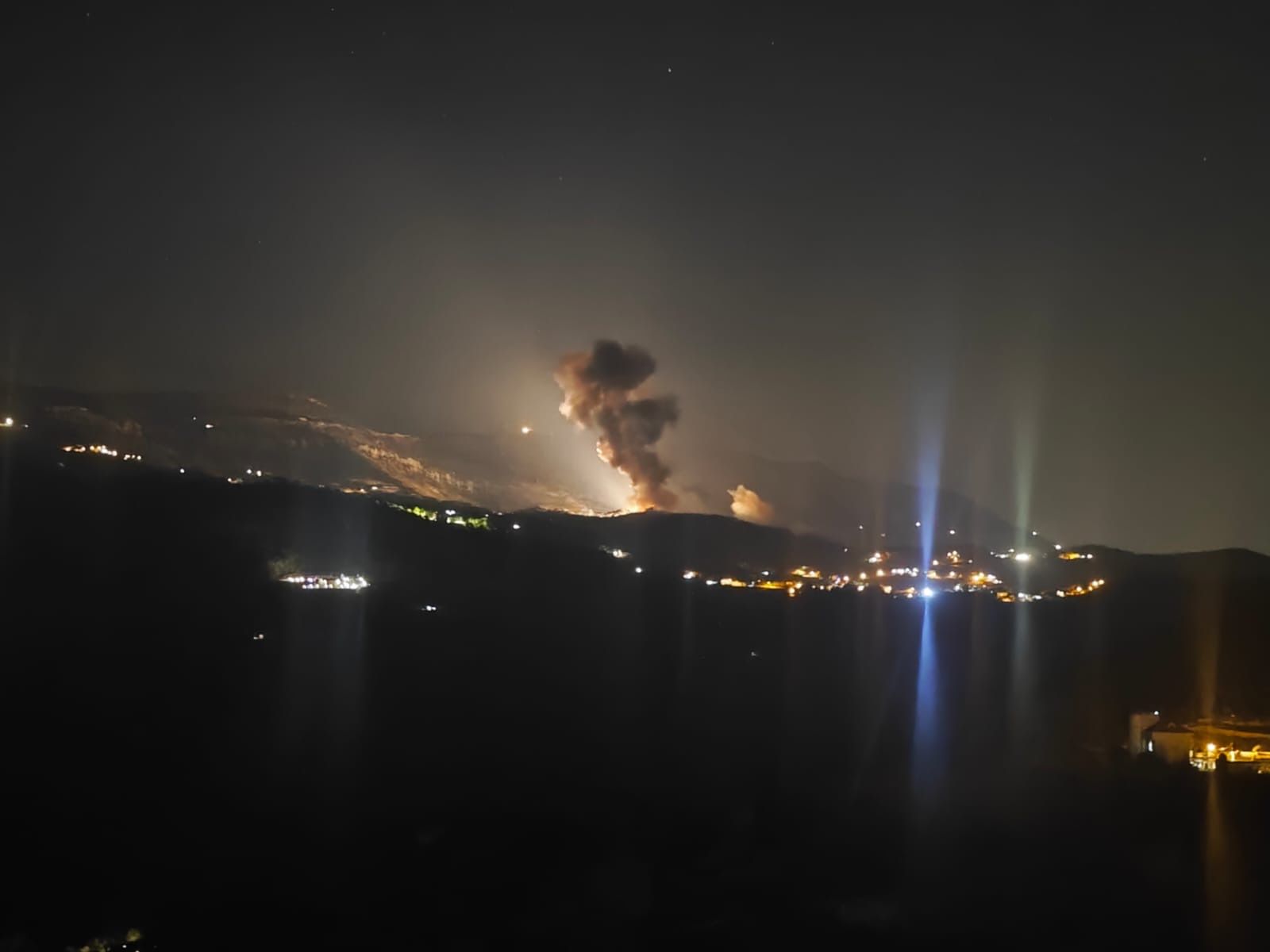 Raid israélien sur l'Iqlim al-Touffah, pour la première fois depuis le cessez-le-feu