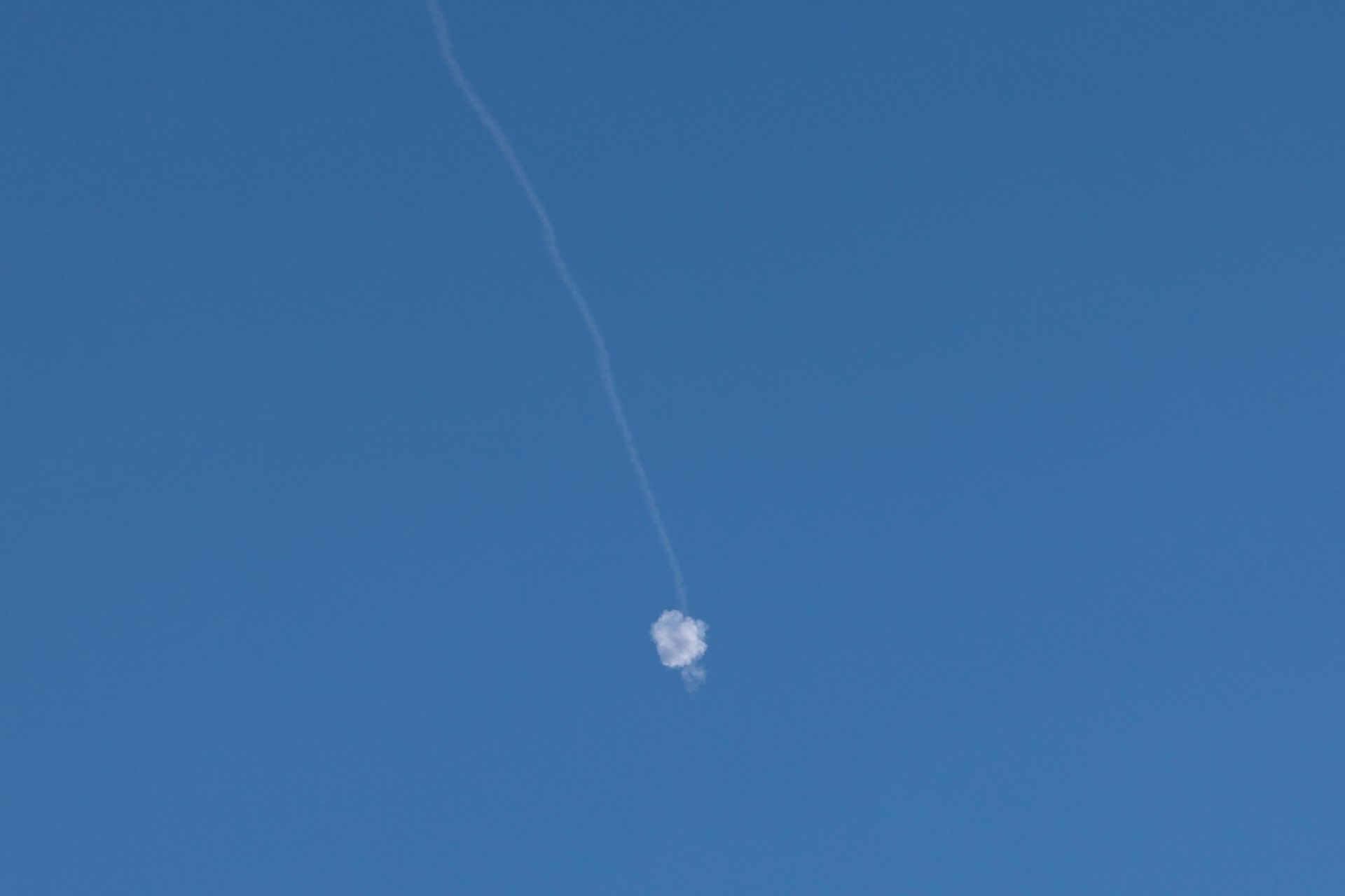 L'Iran a tiré «près de 30 missiles» sur Israël depuis dimanche soir