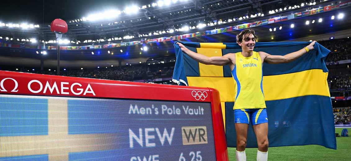 JO-2024: Duplantis toujours plus haut, Biles privée d'or