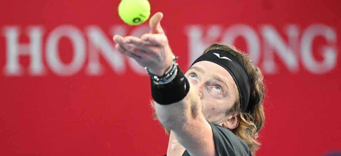 ATP: Rublev opposé à Ruusuvuori en finale à Hong Kong