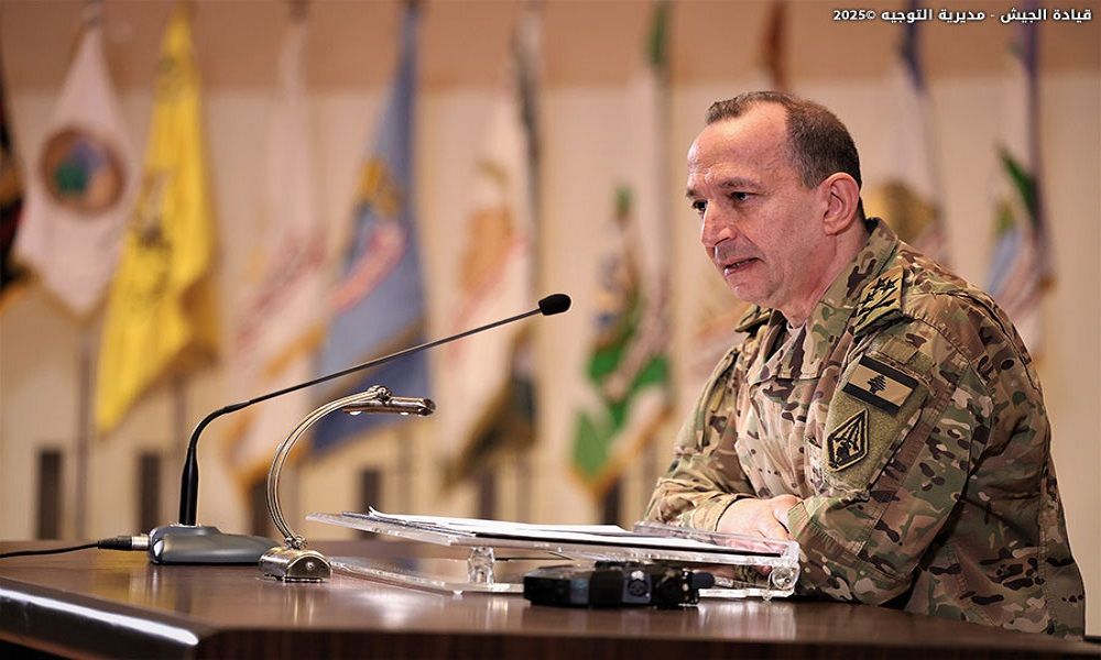 Le commandant en chef de l'armée, Rodolphe Haykal, salue la résilience des soldats libanais