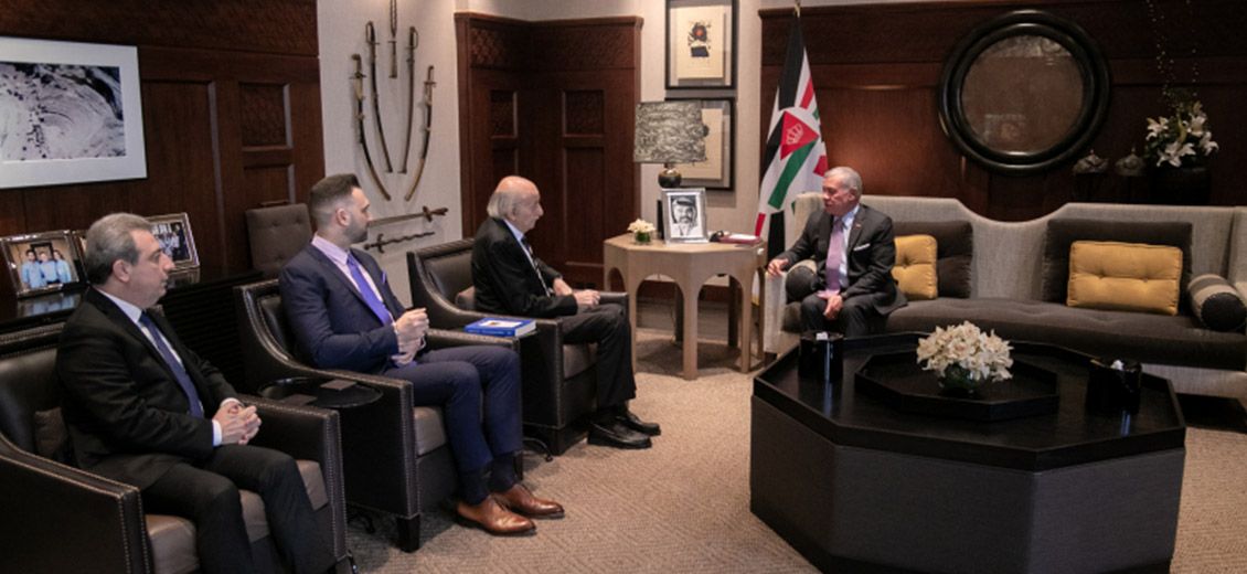 Joumblatt reçu par la roi Abdallah II de Jordanie