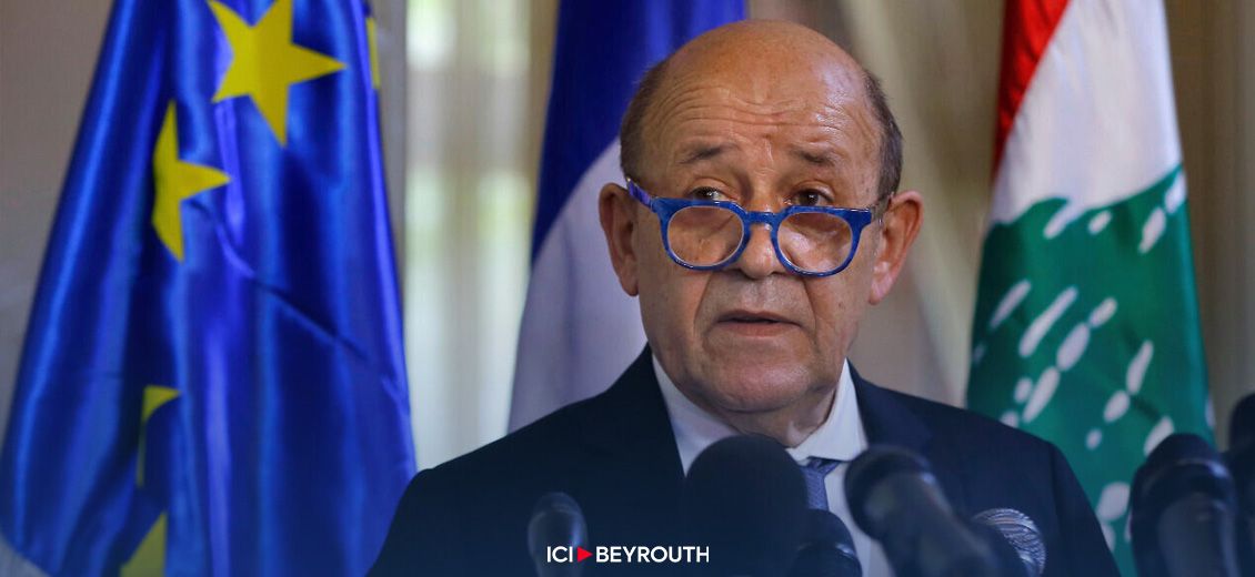 Le Drian conclut sa mission libanaise par un entretien avec Bou Habib