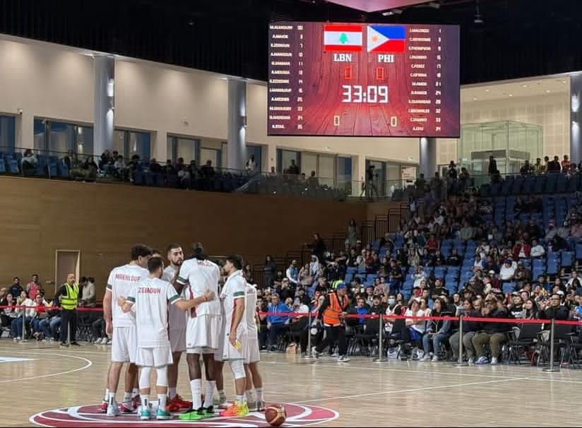 Basket - Tournoi de Doha: les Cèdres réveillés, les Philippines balayées