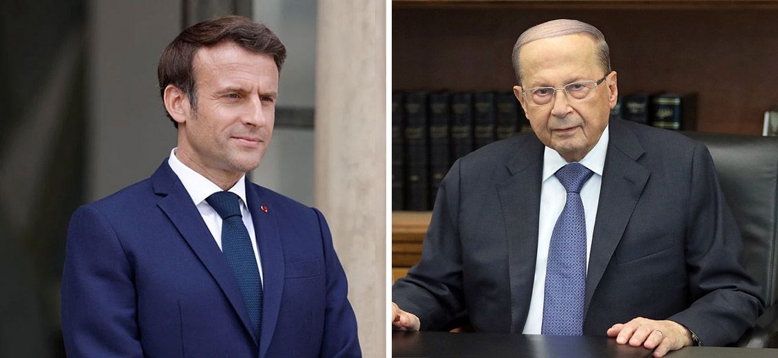 Message de Macron à Aoun