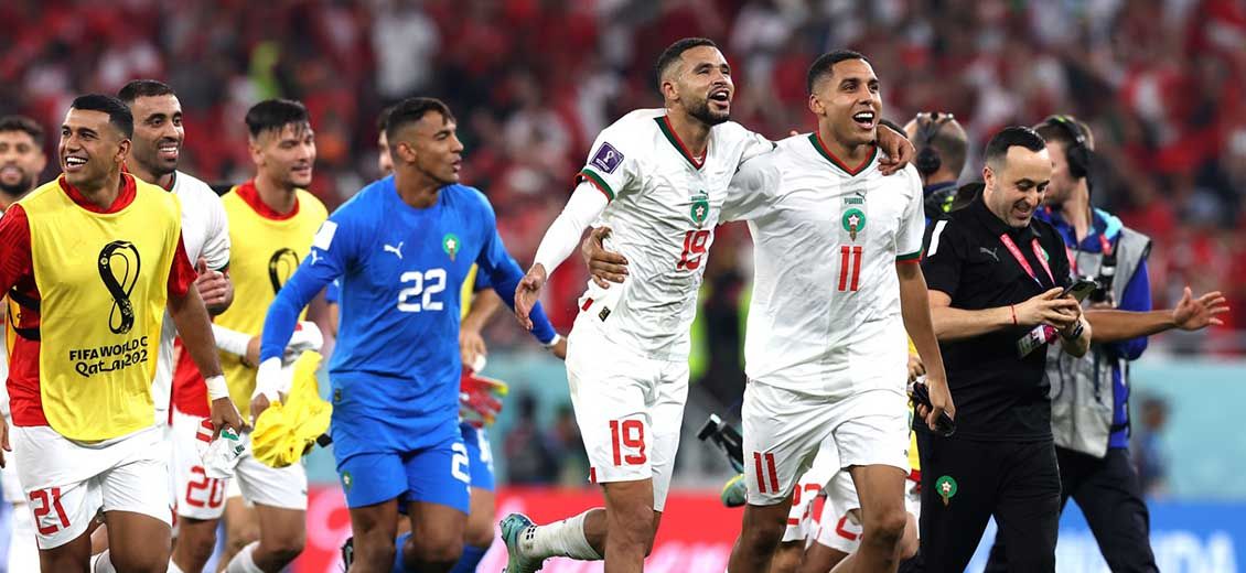 Le Maroc et la Croatie en huitièmes de finale