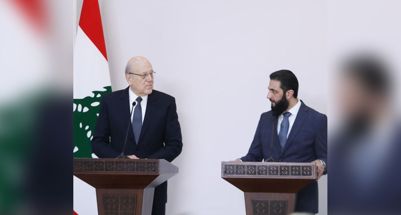 Mikati à Chareh: De l’urgence de traiter le dossier des déplacés syriens au Liban