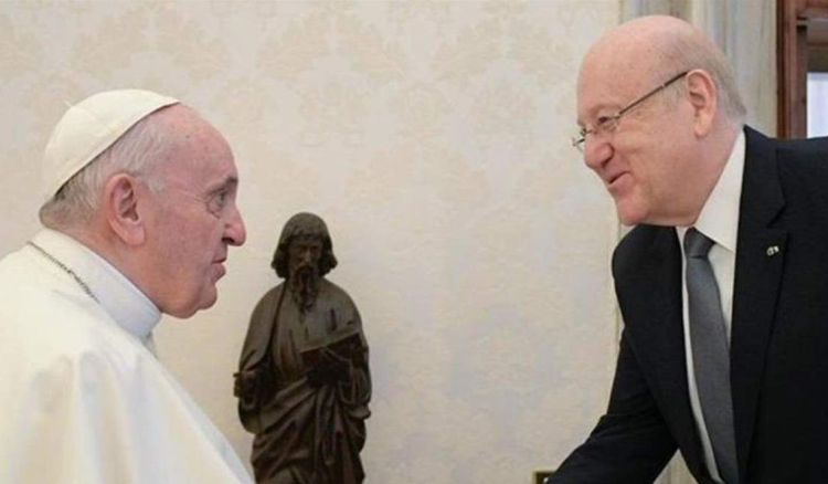 Mikati au Vatican: \