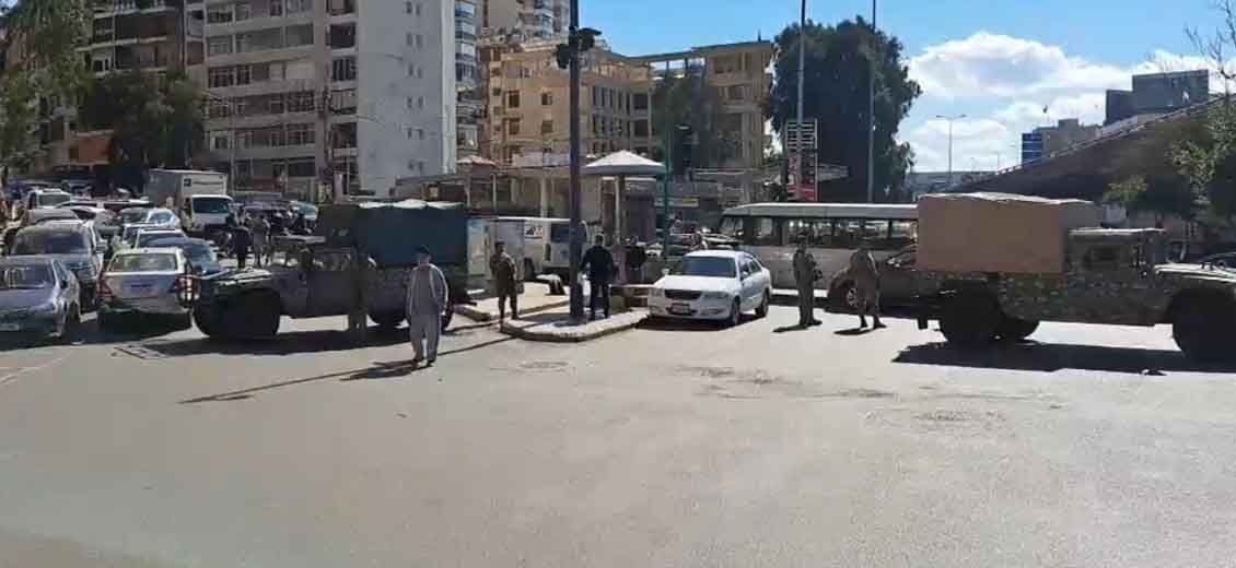 Routes coupées à Tripoli, Nabatiyé et Beyrouth