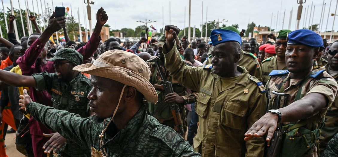 Manifestation pro-putsch au Niger avant la fin de l'ultimatum