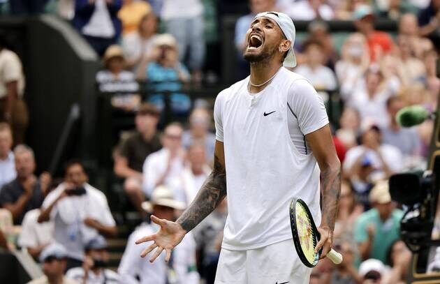 Kyrgios retrouve les quarts à Wimbledon huit ans après