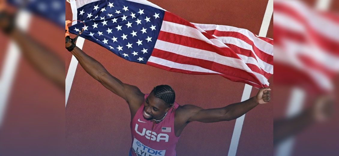 Mondiaux d'athlétisme: Noah Lyles étend son règne au 100 m