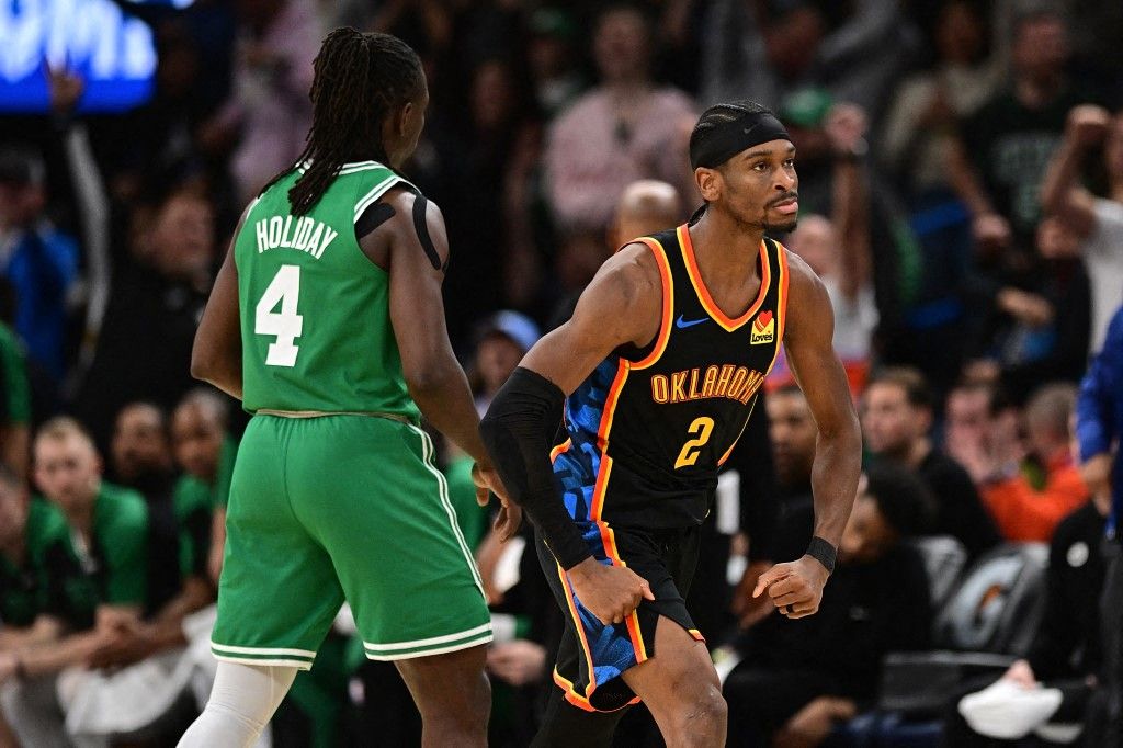 NBA: Oklahoma City remporte le choc face à Boston et attend Cleveland