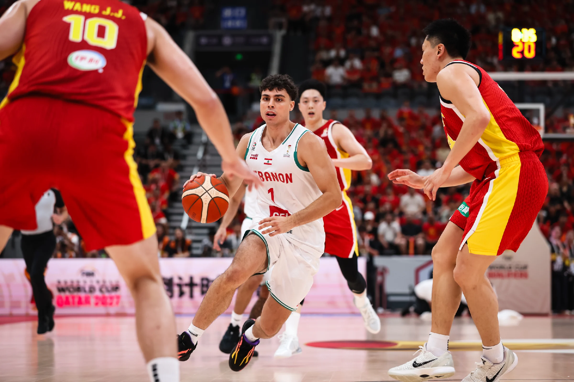 Basket : le Liban s’incline d’un souffle en Chine, le Mondial reste en vue