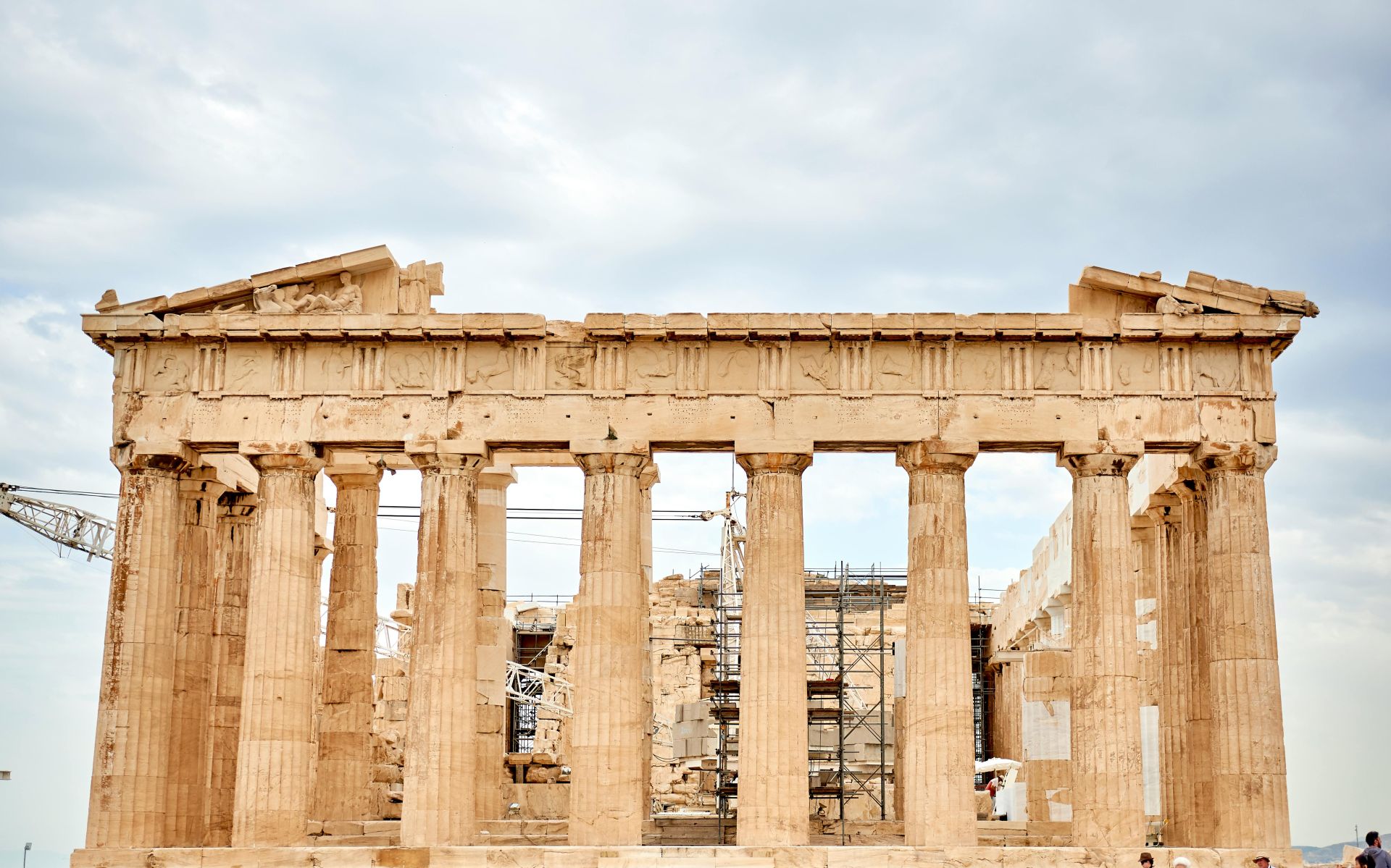 L'Acropole d'Athènes de nouveau fermé partiellement en raison d'une vague de chaleur