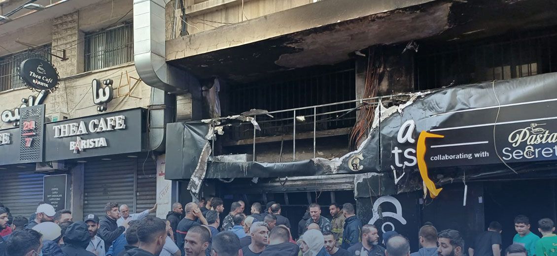 Incendie du restaurant: Les pompiers de Beyrouth font le point