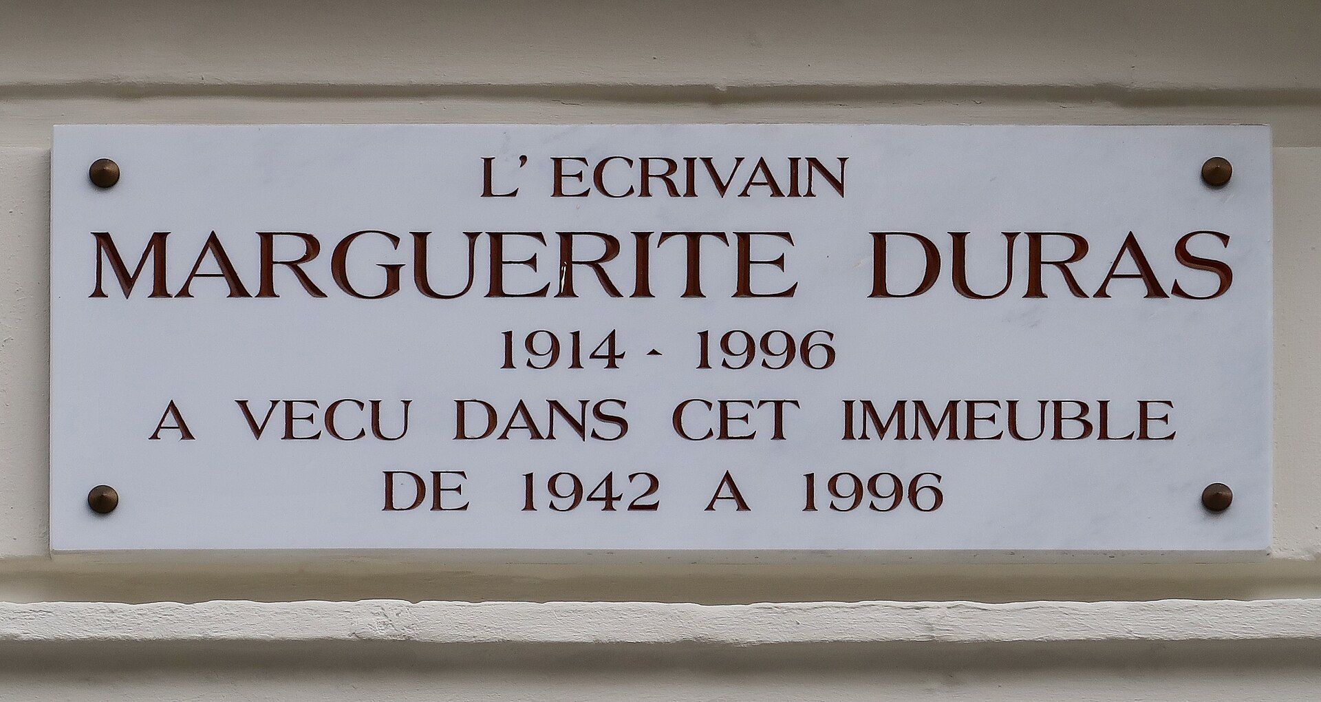 Trente ans après, Marguerite Duras, toujours vivante
